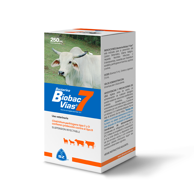 Bacterina Biobac 7 Vías®