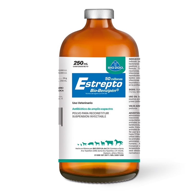 Estrepto Bio-Benzipén® 50 Millones U.I.